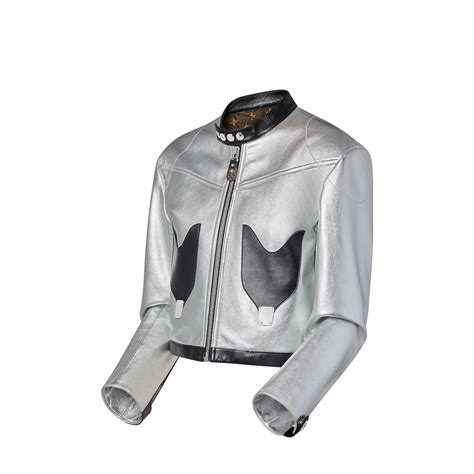 louis vuitton silver jacket|louis vuitton starter jacket.